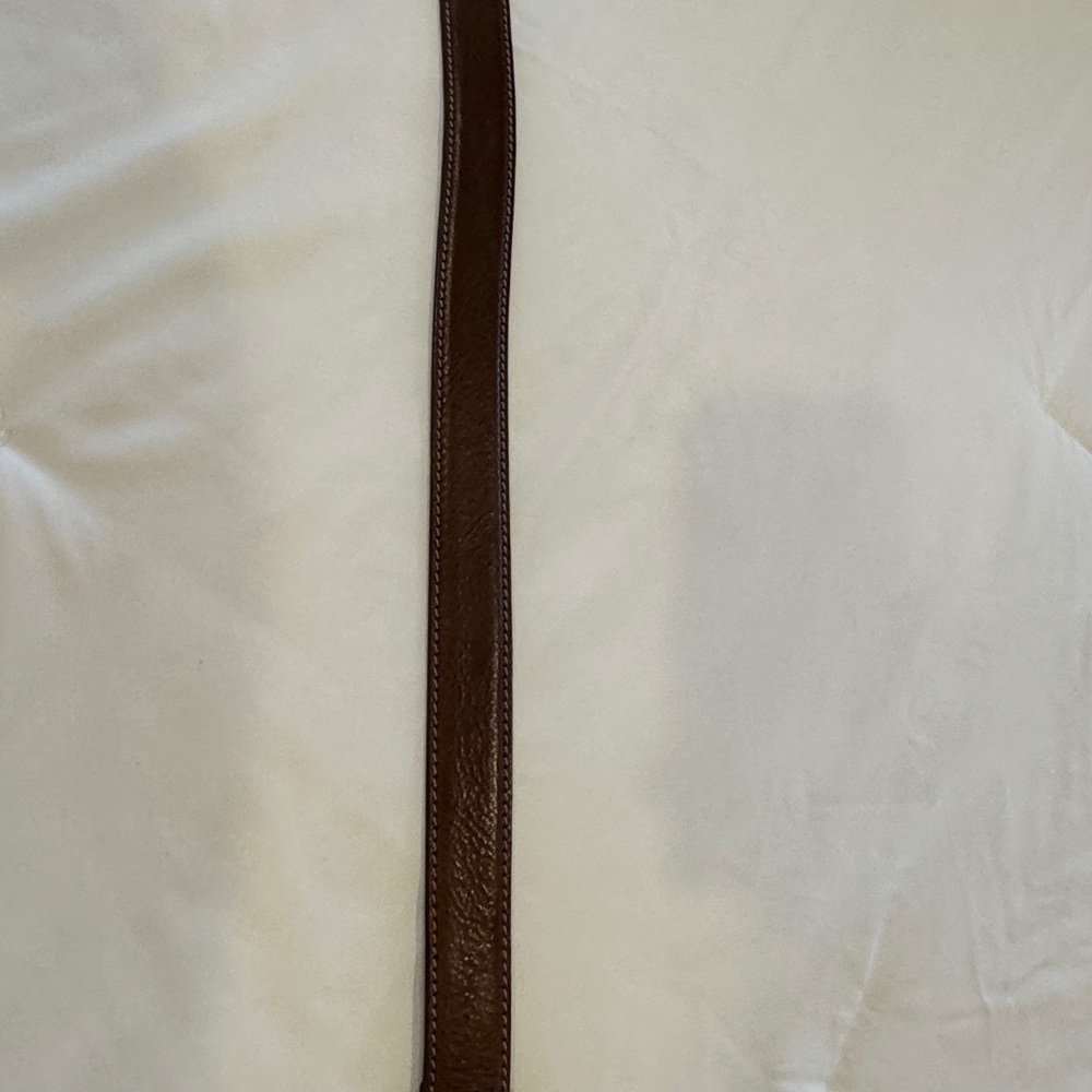 Trafalgar Cognac Leather Belt
